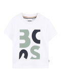 Boss T Shirt Con Stampa Logo