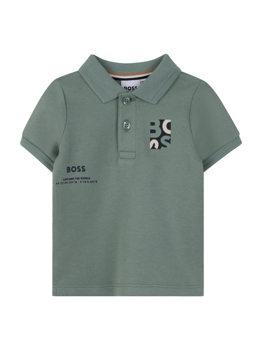 Boss Polo A Maniche Corte