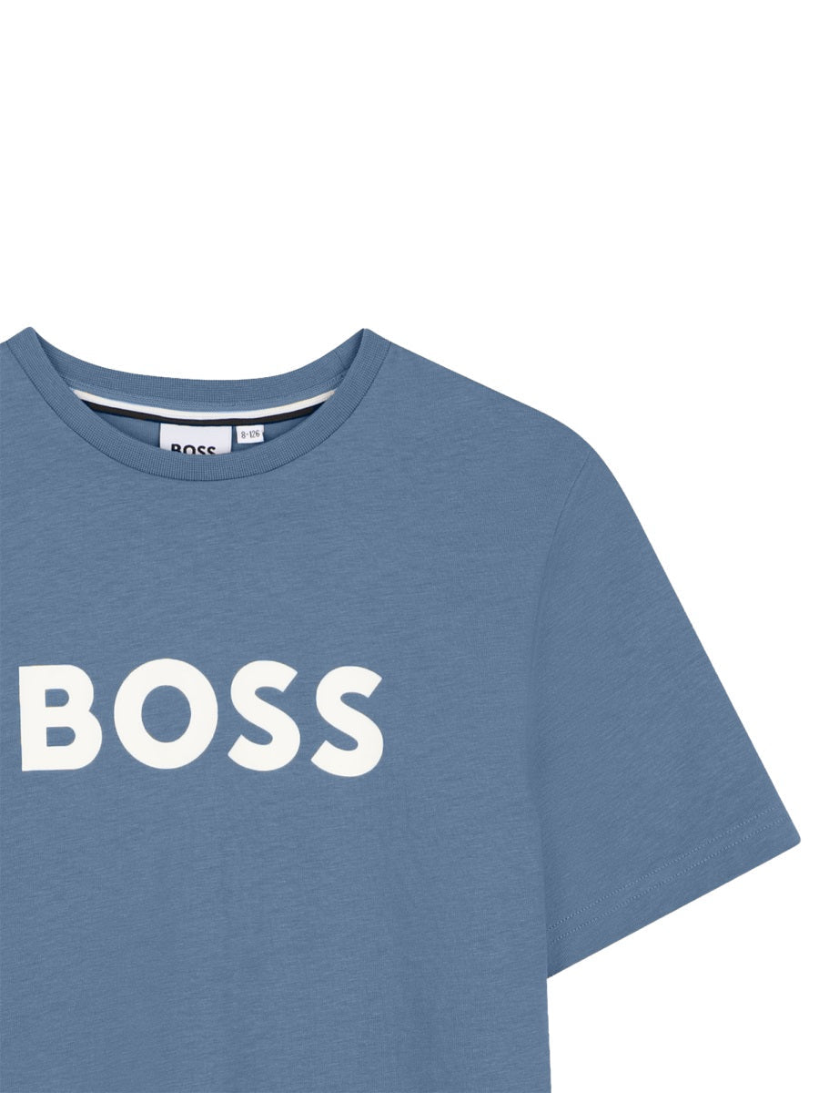Boss T Shirt Con Logo