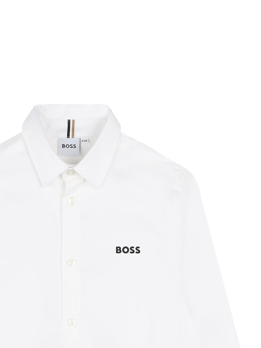 Boss Camicia Con Logo