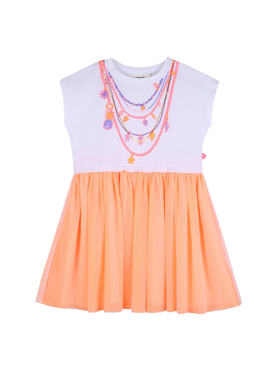 Billieblush Vestito Con Stampa "Collane"