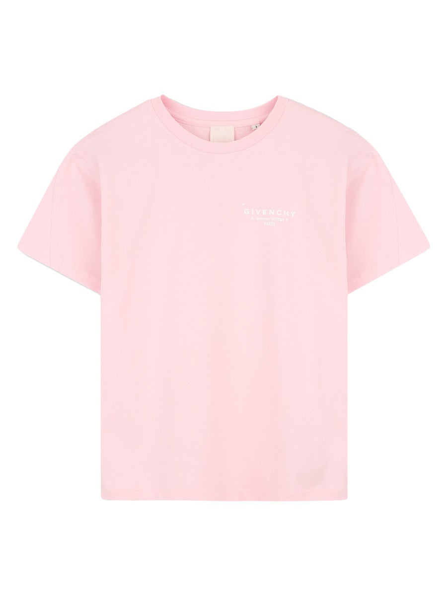 Givenchy T Shirt Con Stampa Sul Retro