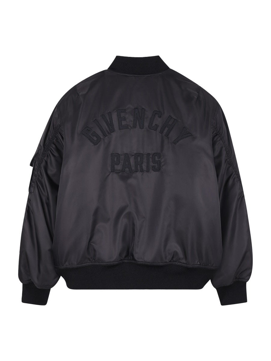 Givenchy Bomber Con Stampa Logo