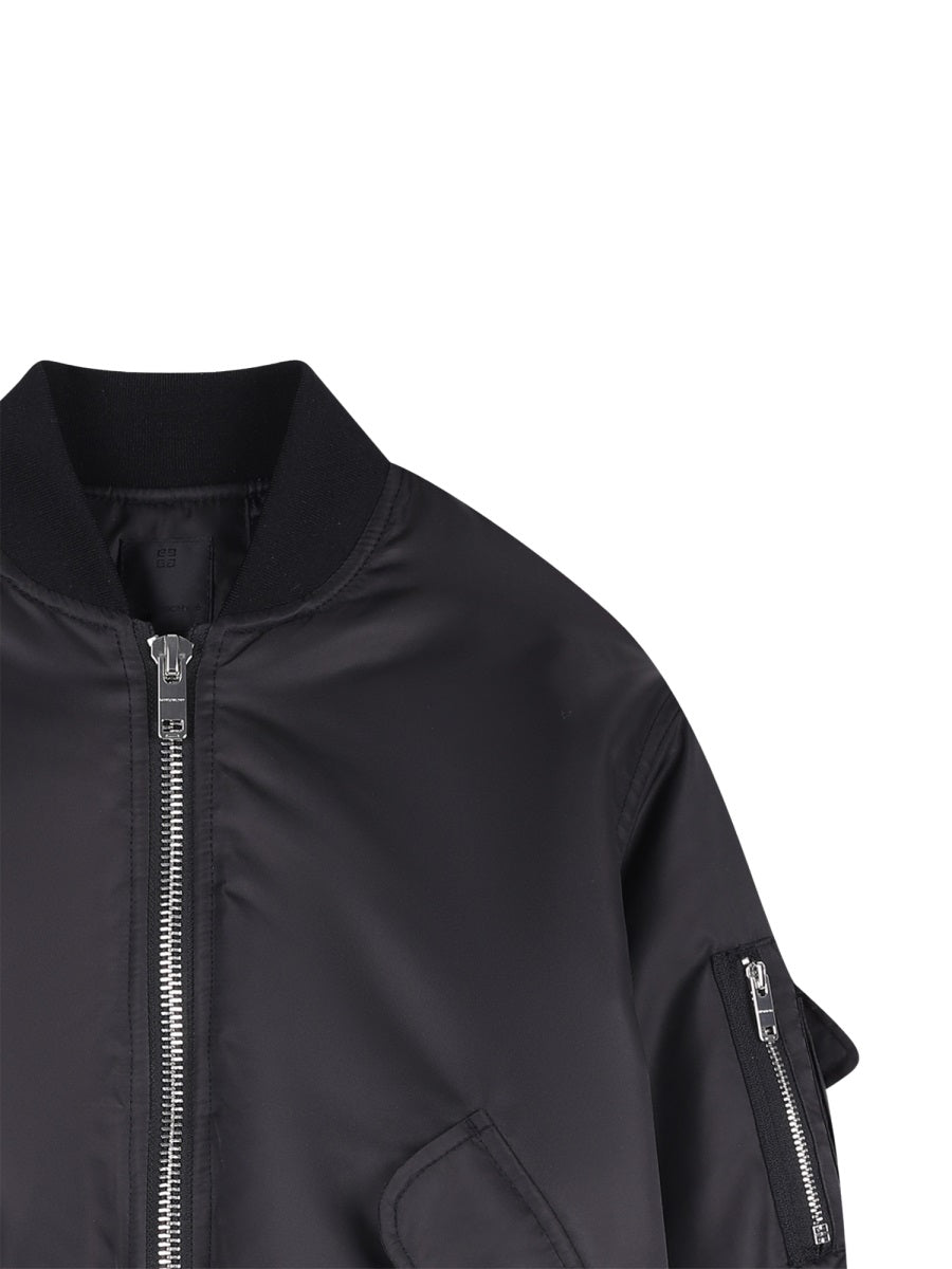 Givenchy Bomber Con Stampa Logo