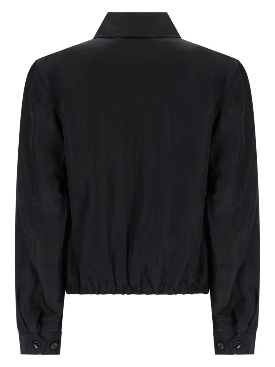 Lemaire Giacca Crop Con Zip