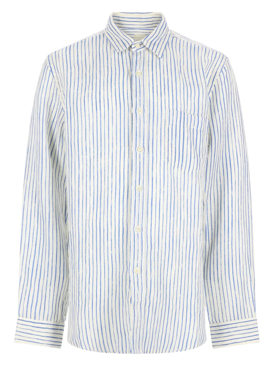 120% Lino Camicia In Lino