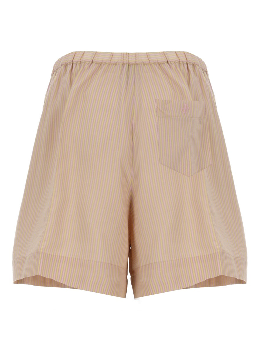 Patou Shorts Da Spiaggia In Misto Seta