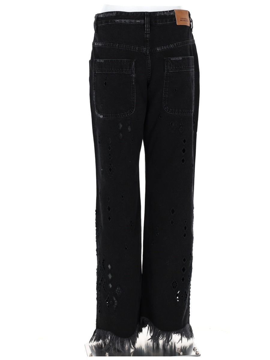 Isabel Marant Pantalone Ampio "Amia"