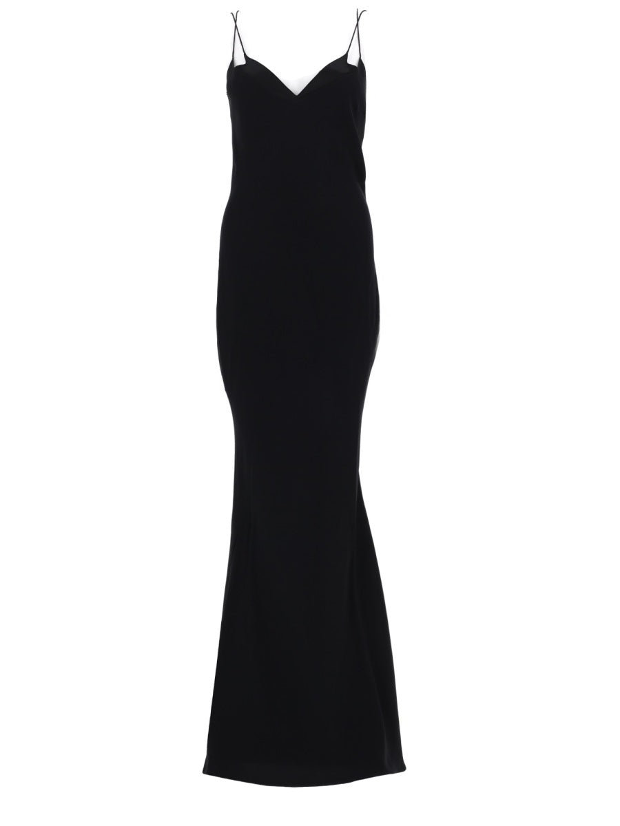 Tom Ford Abito Sottoveste Con Spalline Doppie