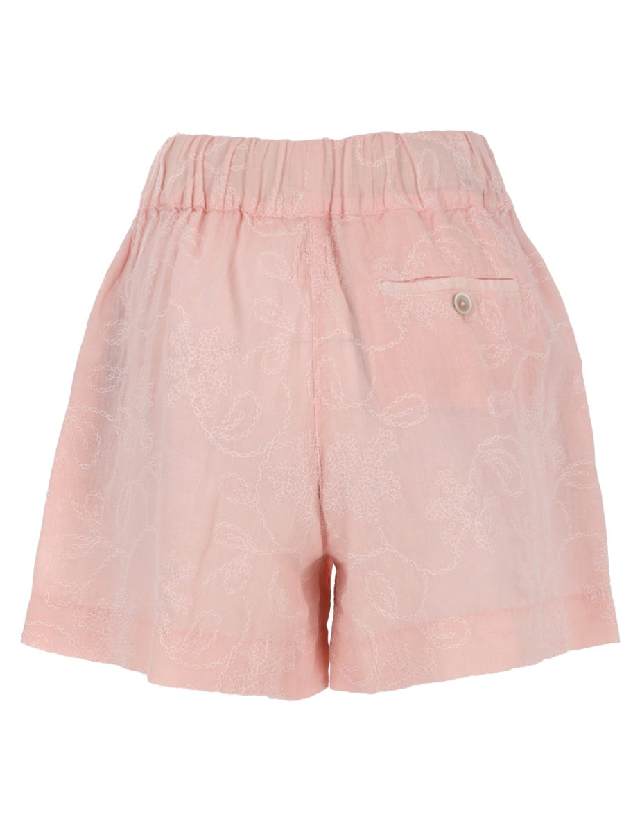 120% Lino Shorts In Lino