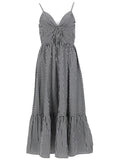 Michael By Michael Kors Abito Longuette In Cotone A Quadretti
