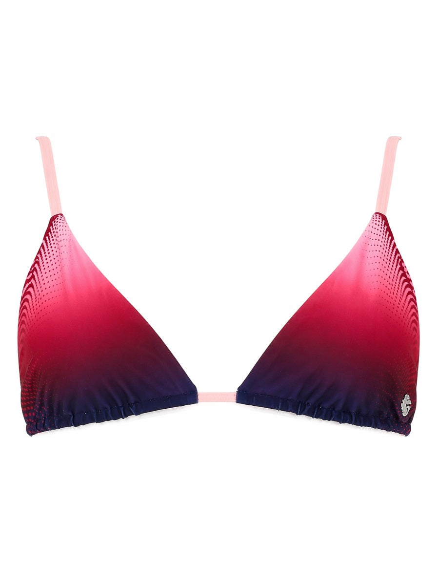 Casablanca Top Bikini "Aubergine Gradient"