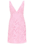 Michael By Michael Kors Miniabito In Pizzo Florale Cordonato