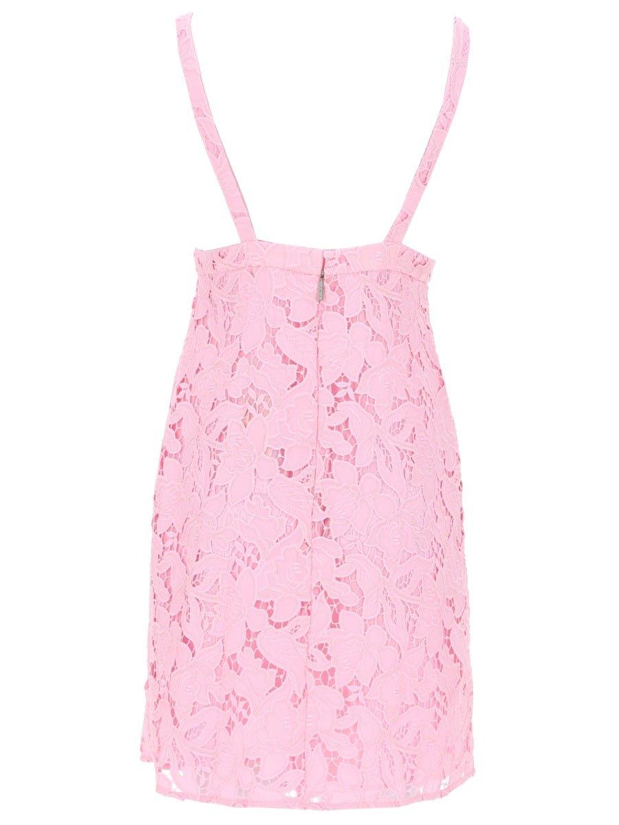 Michael By Michael Kors Miniabito In Pizzo Florale Cordonato