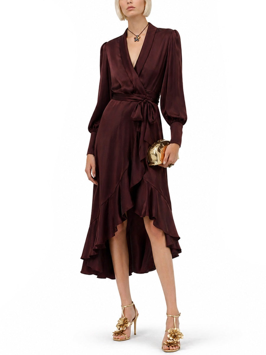 Zimmermann Abito Midi In Seta