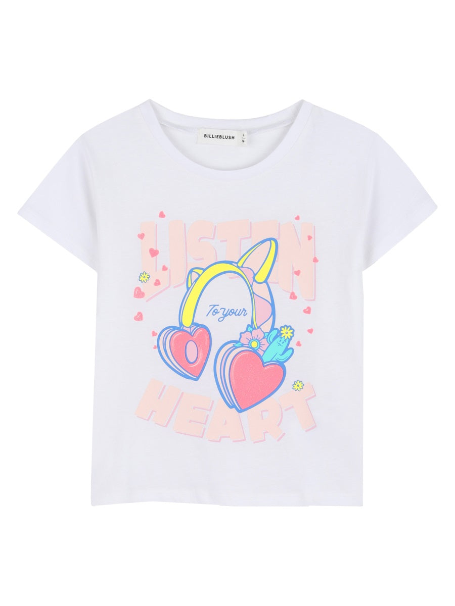Billieblush T Shirt Con Stampa