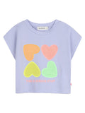 Billieblush T Shirt Con Cuori