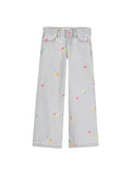 Billieblush Pantalone Jeans Con Cuoricini