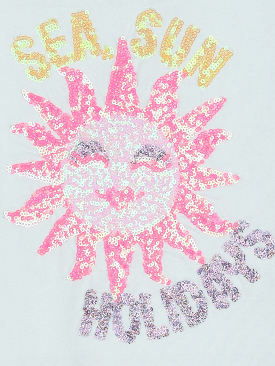 Billieblush T Shirt "Sea Sun Holidays"