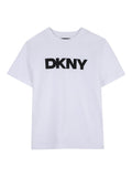 Dkny T Shirt Con Stampa Logo