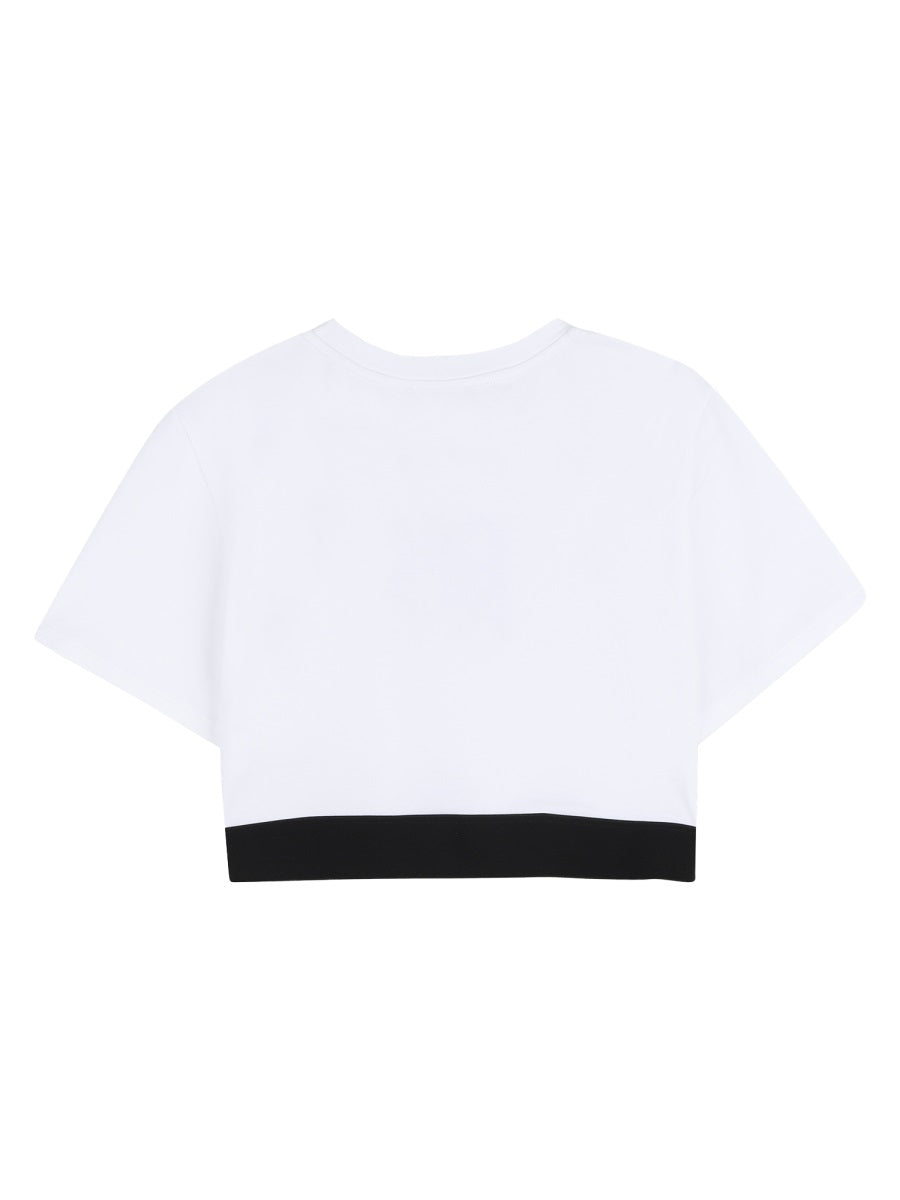 Dkny Set T Shirt Crop + Leggins