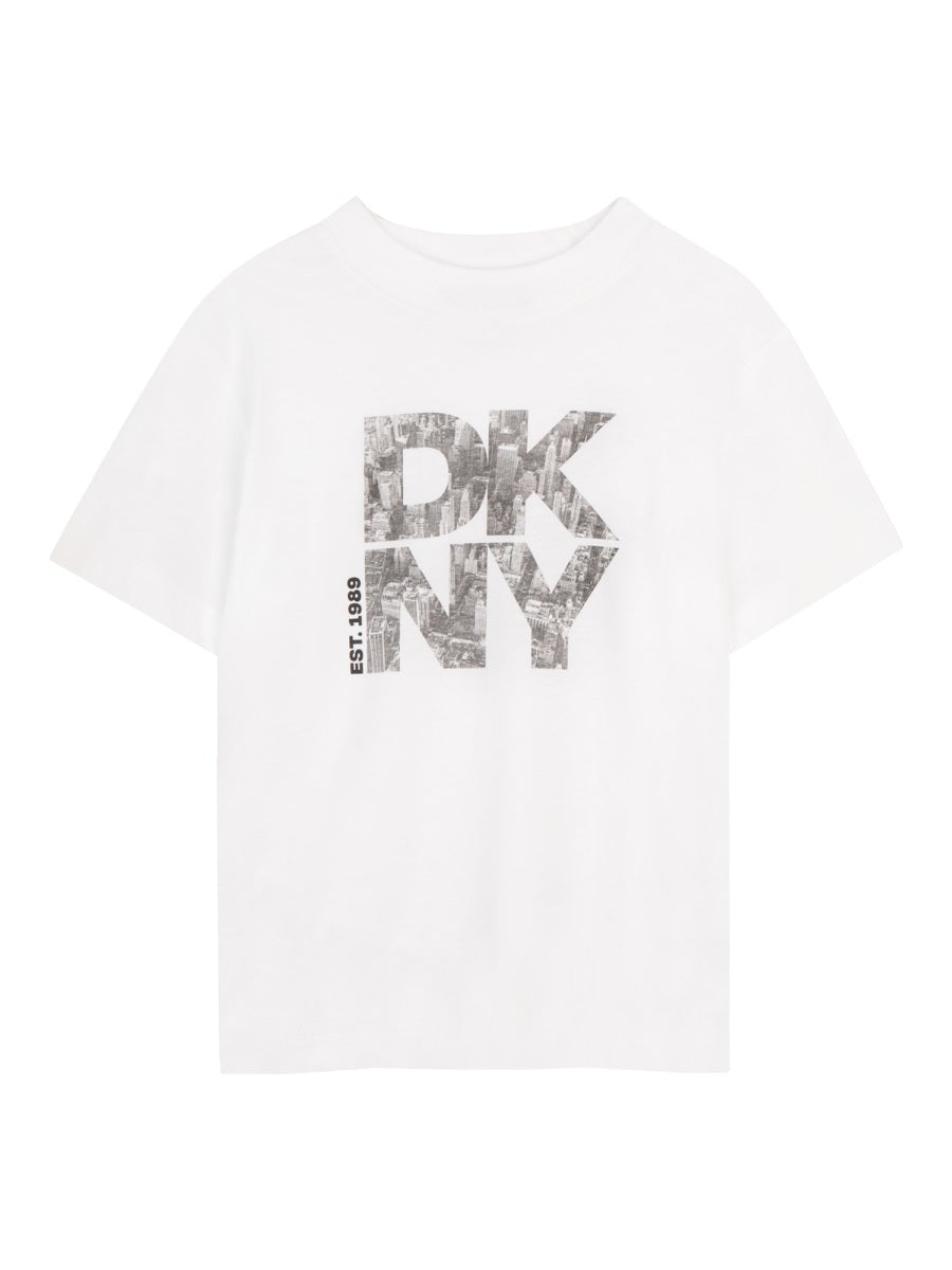 Dkny T Shirt Con Stampa