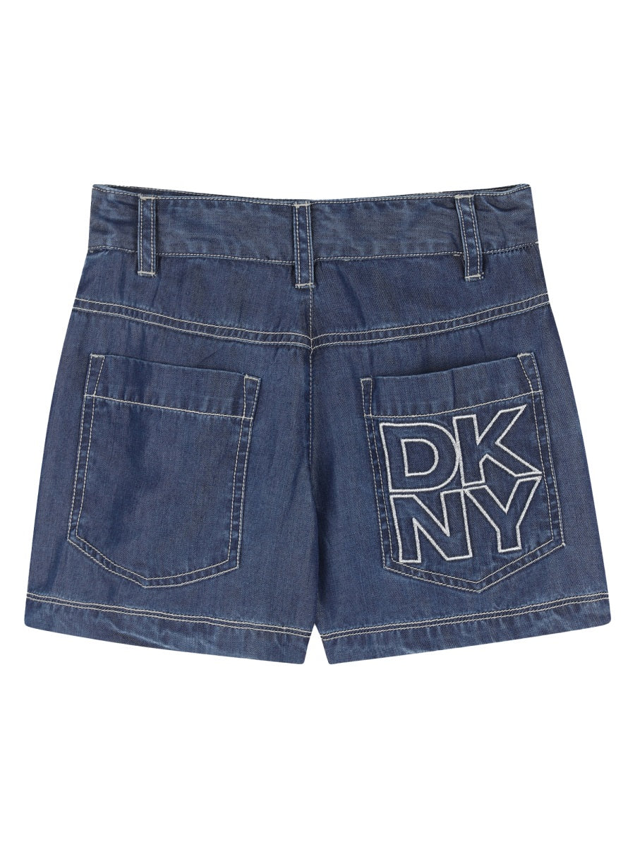 Dkny Pantaloncini Con Chiusura A Portafoglio