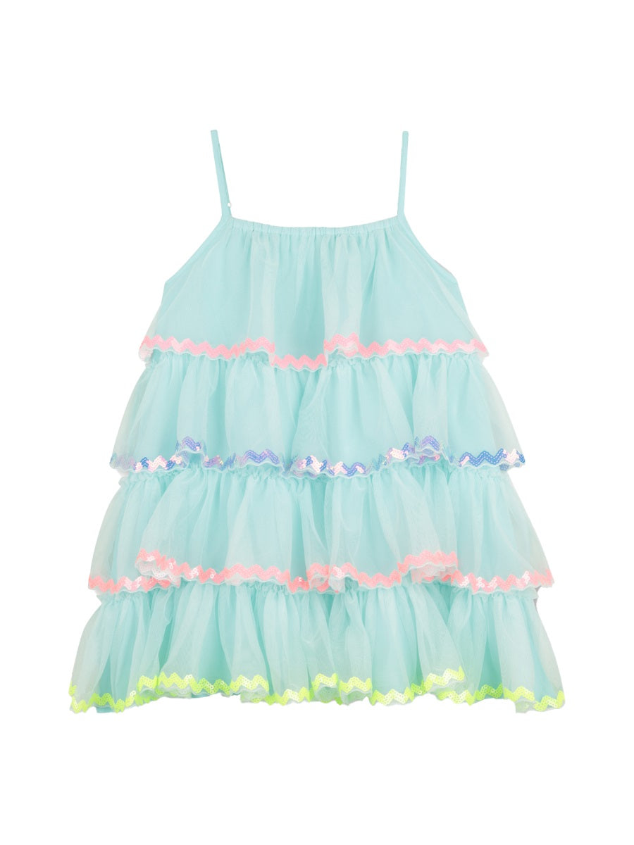 Billieblush Vestito Con Balze