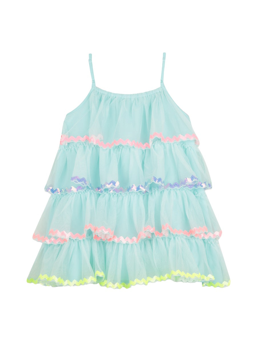 Billieblush Vestito Con Balze