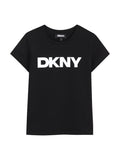 Dkny T Shirt Con Stampa Logo