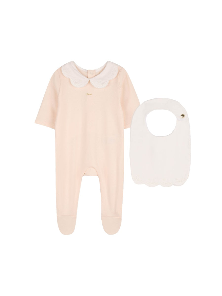 Chloé Set Tutina+Bavaglino