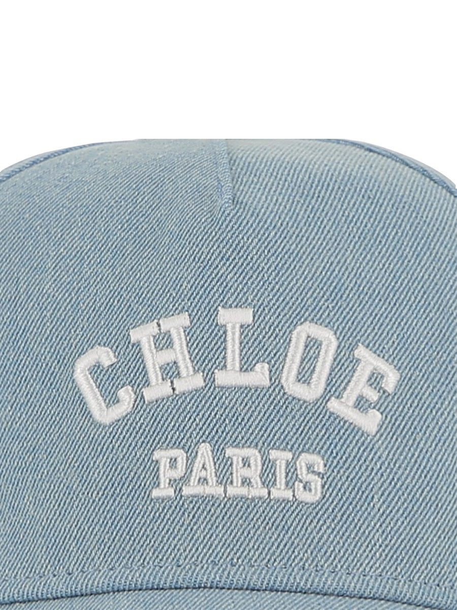 Chloé Cappello Con Visiera Con Logo