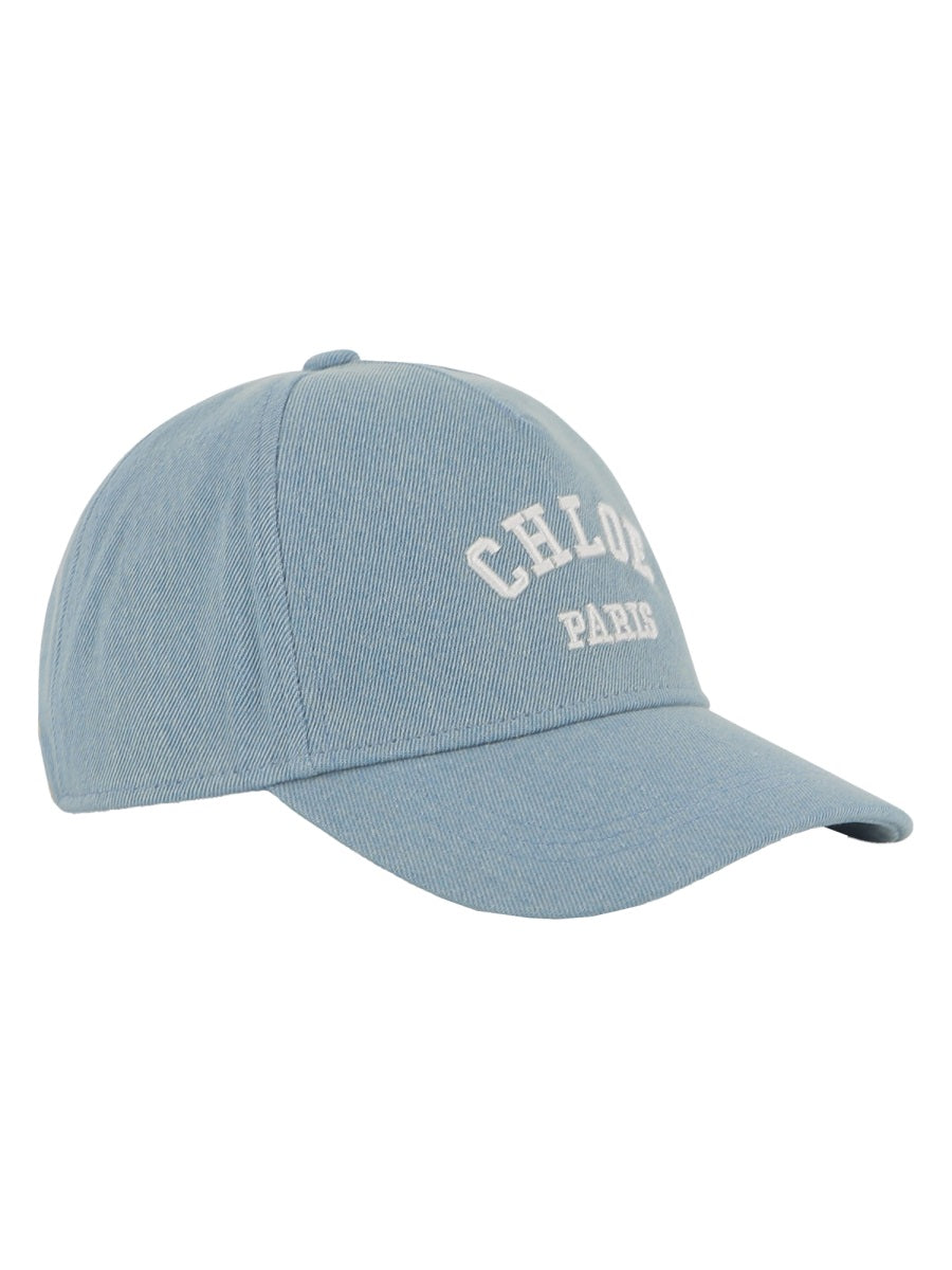 Chloé Cappello Con Visiera Con Logo