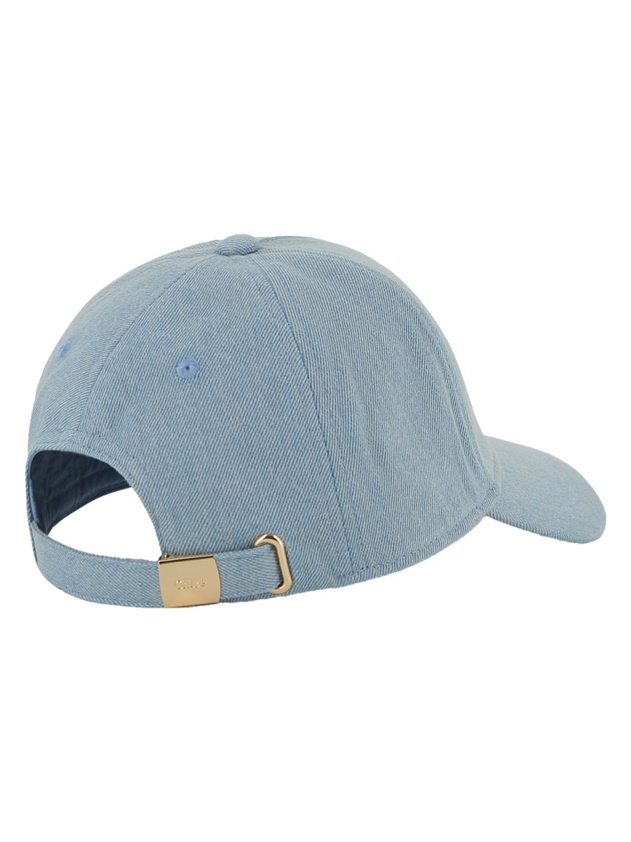 Chloé Cappello Con Visiera Con Logo