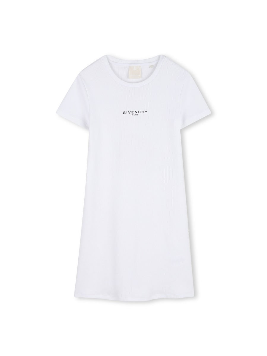Givenchy Vestito A Costine Con Apertura Sul Retro