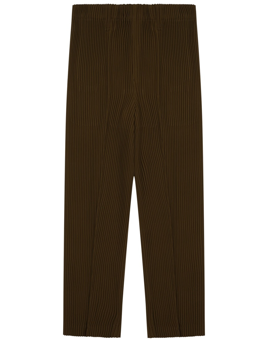 Homme Plisse Issey Miyake Pantalone Tuxedo Plissettato