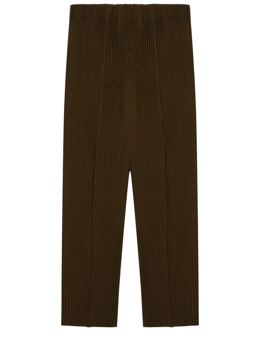 Homme Plisse Issey Miyake Pantalone Tuxedo Plissettato