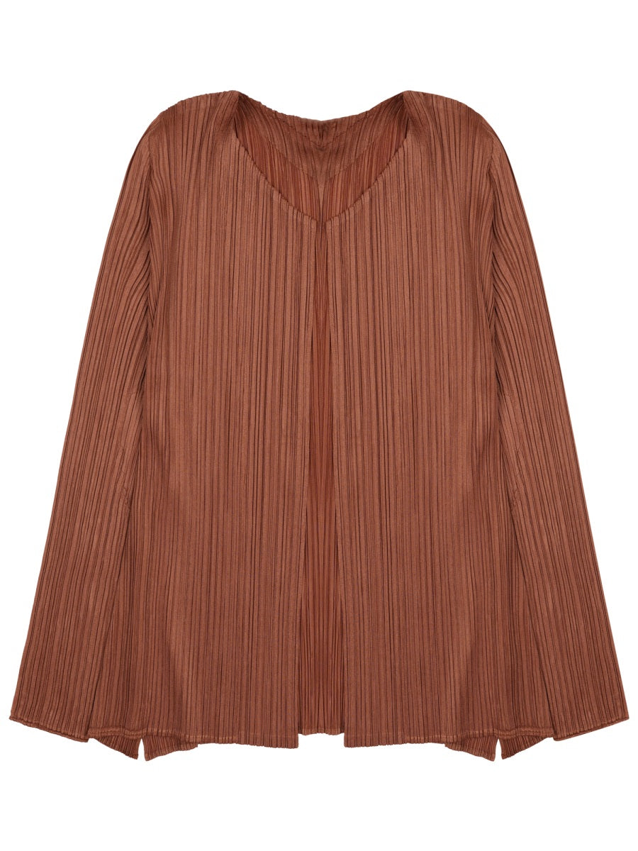 Pleats Please Issey Miyake Cardigan Plissettato