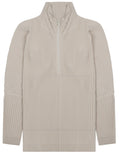 Homme Plisse Issey Miyake Felpa Plissettata Con Zip