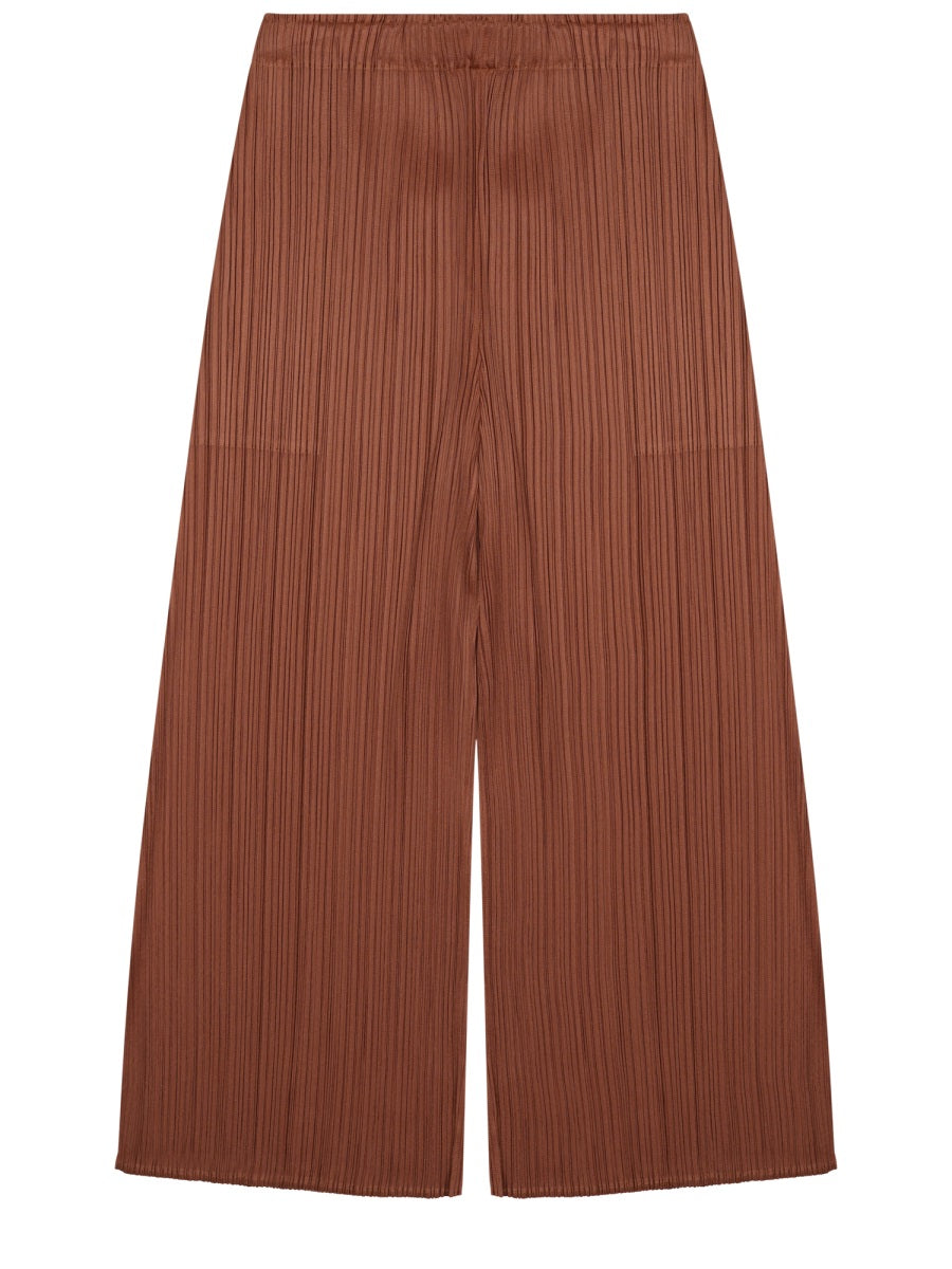 Pleats Please Issey Miyake Pantalone Palazzo "Monthly Colors: March"
