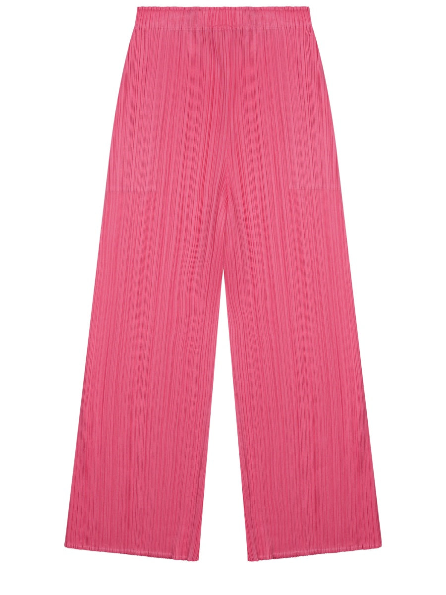 Pleats Please Issey Miyake Pantalone Palazzo "Monthly Colors: March"