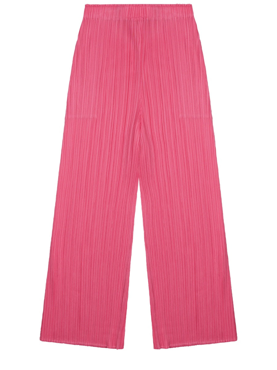 Pleats Please Issey Miyake Pantalone Palazzo "Monthly Colors: March"