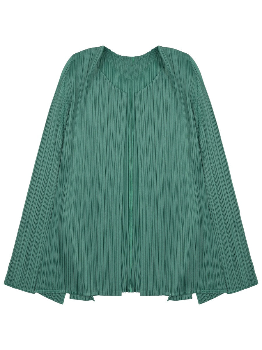 Pleats Please Issey Miyake Cardigan Plissettato