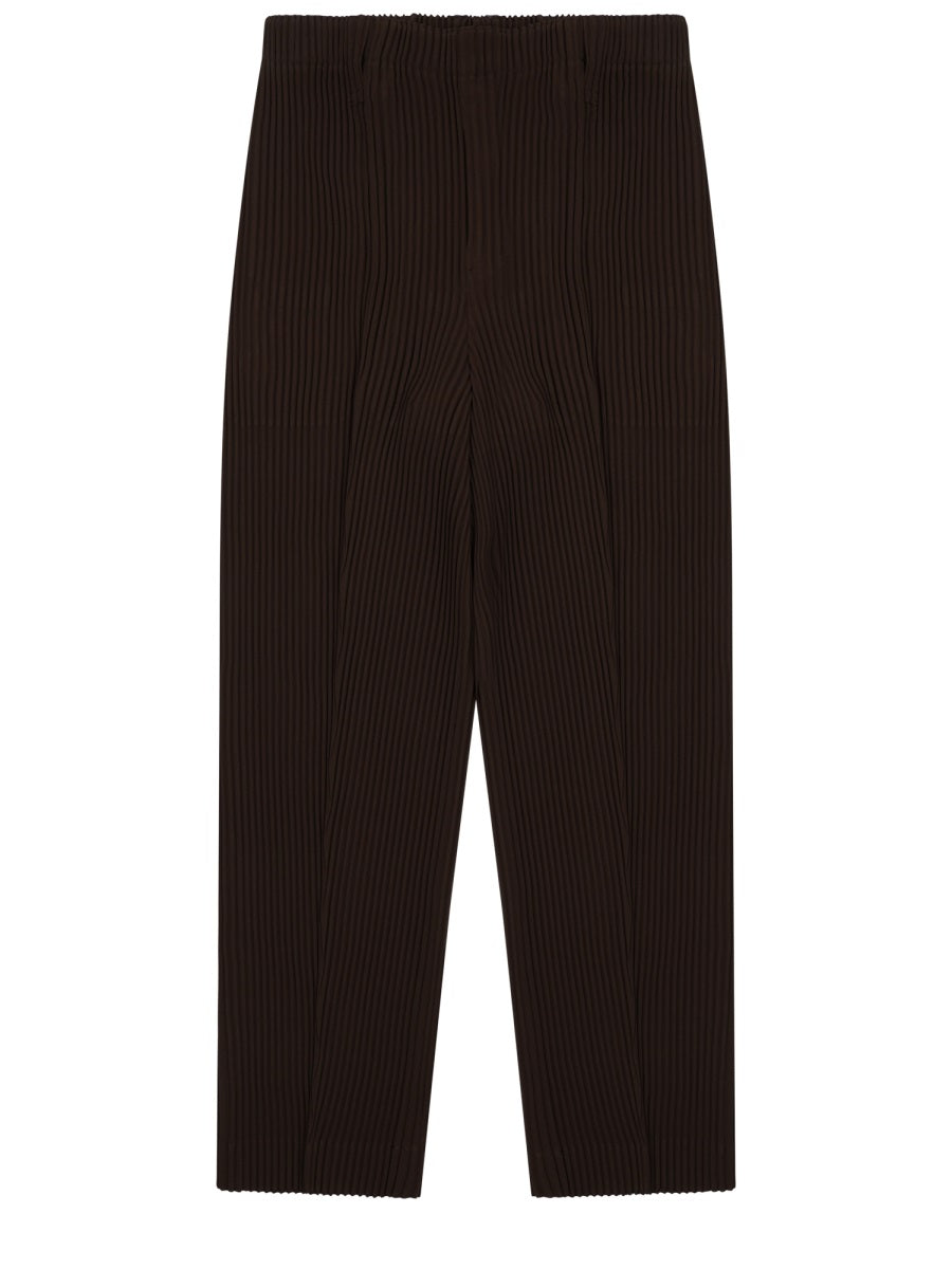 Homme Plisse Issey Miyake Pantalone Tuxedo Plissettato