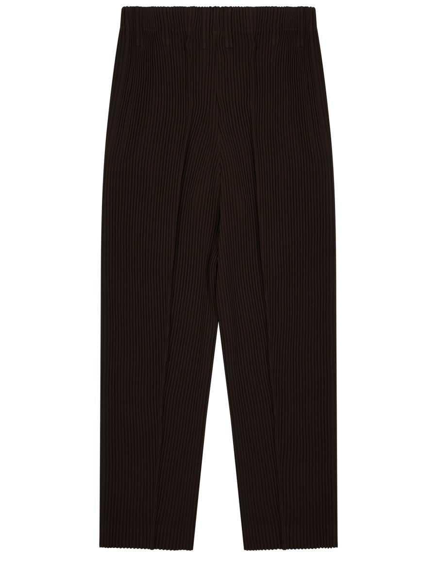 Homme Plisse Issey Miyake Pantalone Tuxedo Plissettato