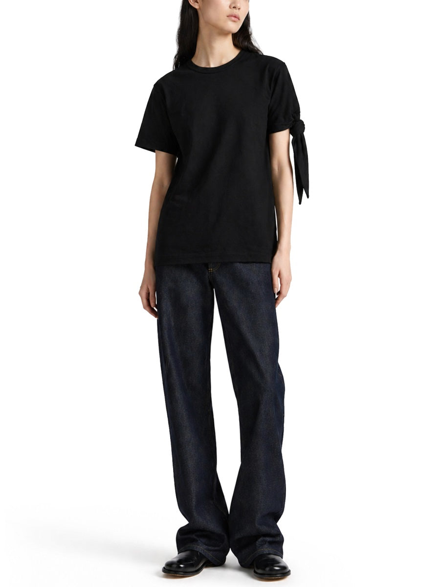 Jw Anderson T Shirt Con Nodo