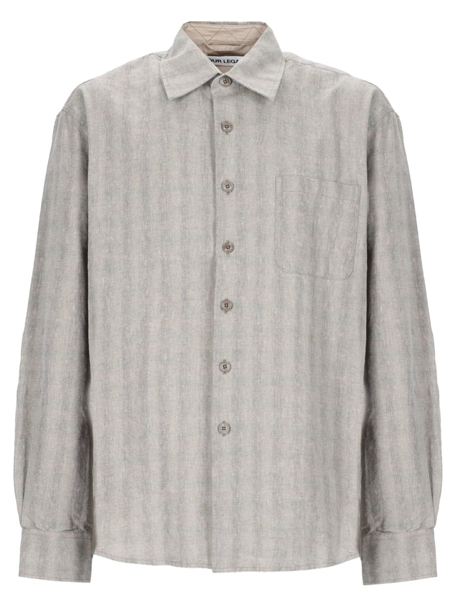 Our Legacy Camicia In Cotone Misto Lino