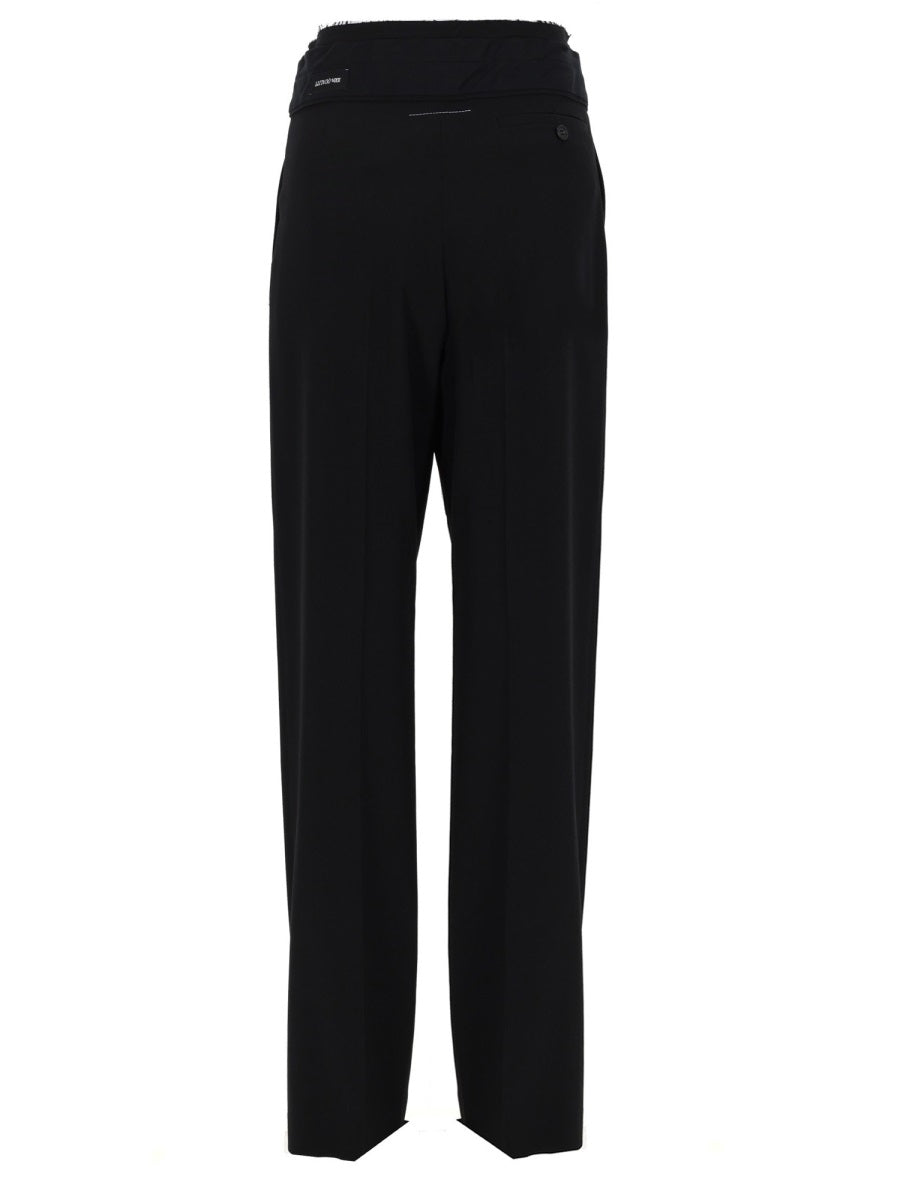 Mm6 Maison Margiela Pantalone Sartoriale Cross Over