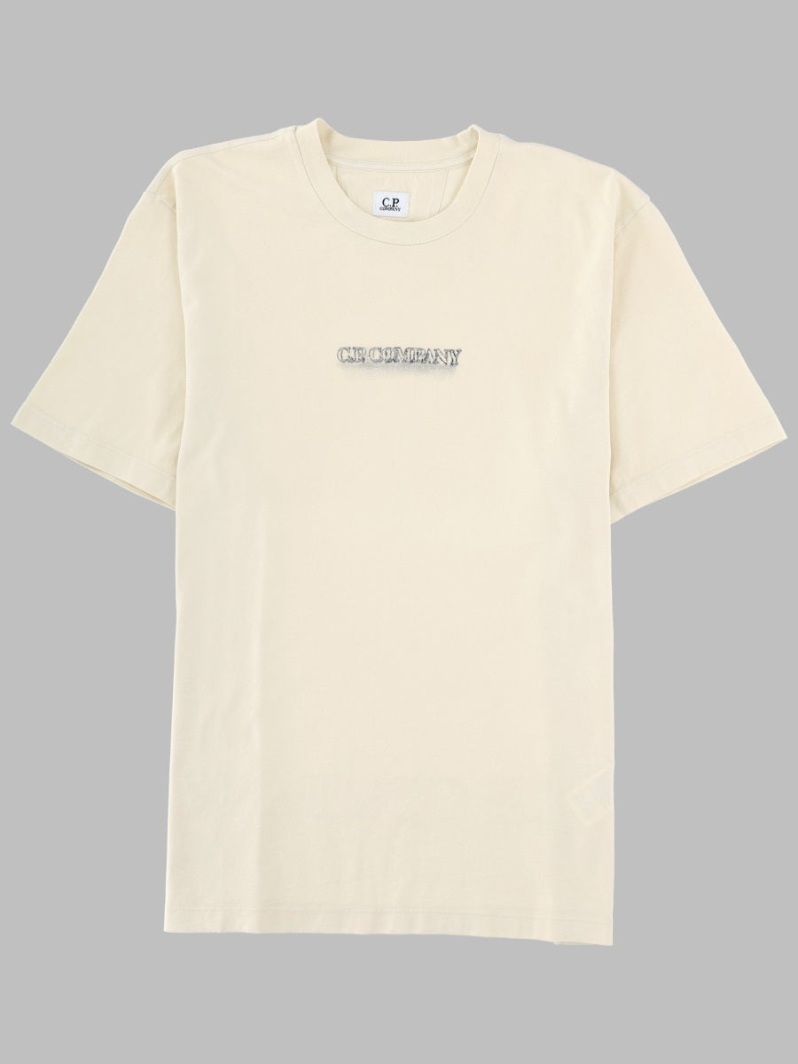 C.P. Company T Shirt Con Stampa Logo