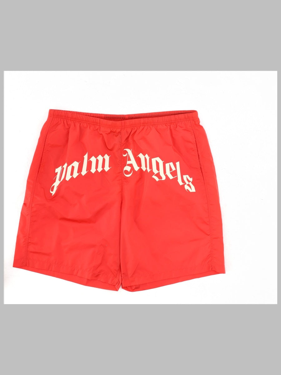 Palm Angels Costume Da Bagno Con Logo